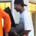 Birthday Boy Tyga Carries His Man Purse To Hit Up The Jewelers With His Pals