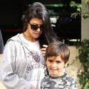 Kourtney Kardashian Hangs With Her Number One Dude