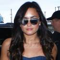 Demi Lovato Looks Great Before Getting On The Plane