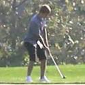 Justin Bieber Hits The Links
