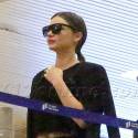 Miranda Kerr And Evan Spiegel Catch A Flight At LAX