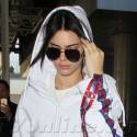 Kendall Jenner Jets Back From Paris In $1600 Champion X Vetements Sweatsuit