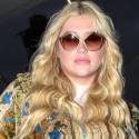 Kesha Goes Boho Bonzo At LAX