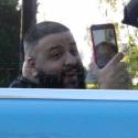 DJ Khaled Facetimes As He Drives His Rolls Royce Through Beverly Hills