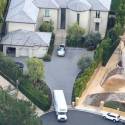 Moving Trucks Spotted At Kim And Kanye's Bel-Air Mansion