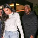 Kim And Kanye's Date Night