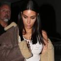Kim And Kourtney Kardashian Grab Dinner In Beverly Hills