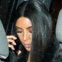Kim Kardashian Leaves The Studio After Secret Photoshoot