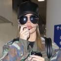 Khloe Kardashian Flies Back To LA After Visiting Tristan Thompson