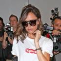 Victoria Beckham Heads To London To Celebrate Her 43rd Birthday With Her Family