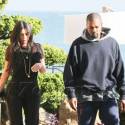Kim And Kanye Have A Depressing Lunch In Malibu