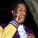Asap Rocky Smokes A Blunt At The Club