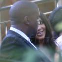 Kim Kardashian And Kanye West Cuddle At A Family Member's Wedding