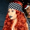 Blac Chyna Wears Polka Dots For Partying