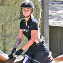 Iggy Azalea Enjoys An Afternoon Of Horseback Riding At The Stable