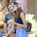 Kaia Gerber Flaunts Her Model Physique In Malibu