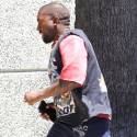 Kanye West Takes Off Running To Avoid Questions About Jay-Z Feud