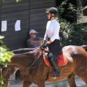 Iggy Azalea Catches Some Air On Horseback