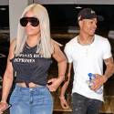 Blac Chyna Shows Off Her Midriff On Date With Boyfriend Mechie