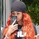 Blac Chyna Hides Her Face While Out Running Errands