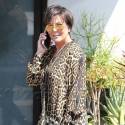 Kris Jenner Sexes It Up In Animal Print For A Studio Visit With Khloe