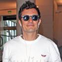 Orlando Bloom Catches A Flight Out Of LAX