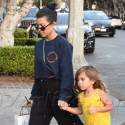 Kourtney Takes Penelope Shopping On Melrose