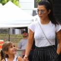 Kourtney Kardashian Has A Lunch Date With Daughter Penelope