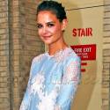 Katie Holmes Does The Classic Pregnancy Pose At NYFW