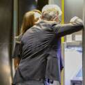 David Foster And Katharine McPhee Make Out At The ATM