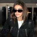 Kaia Gerber Struts Her Stuff At LAX After Returning From Paris Fashion Week