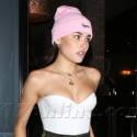 Madison Beer Accessorizes With A Beanie And BOOBS!