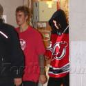 Selena Gomez Wears Justin Bieber's Jersey While Cheering Him On At His Hockey Game