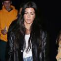 Kourtney Kardashian Rolls Solo To Church