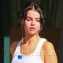 Selena Gomez Works Up A Sweat At The Gym