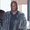 Lamar Odom Celebrates His Birthday In A Sparkly Bomber Amid Relapse Fears