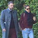 Ben Affleck And Jen Garner Color Coordinate On A Morning Stroll