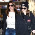 Cindy Crawford And kaia Gerber Jet Out Of LAX