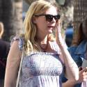 Kirsten Dunst Shows Off Her Baby Bump