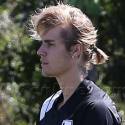 Justin Bieber Rocks A Ponytail At Soccer!