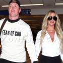 Kim Zolciak And Kroy Biermann Touch Down In LA