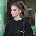Kaia Gerber, Her Parents And Her Crew Go For Morning Starbucks