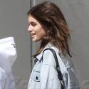 Kaia Gerber Looks So Skinny In Leather Pants!