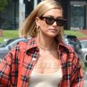 Hailey Baldwin Goes Braless In A Crop Top