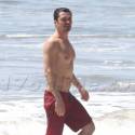 Orlando Bloom Goes Shirtless In Malibu