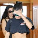 Kourtney Kardashian Shows Off Her Abs During Kids' Day Out At The Park