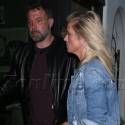 Ben Affleck And Lindsay Shookus Enjoy A Romantic Meal Together