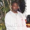 Kanye Grabs Dinner With His Bros At Chateau Marmont