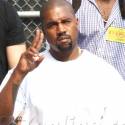 Kanye West Arrives For An Interview On <em>Jimmy Kimmel Live!</em>