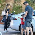 Chris Pratt And Katherine Schwarzenegger Grab Sushi At Nobu Malibu With His Son Jack